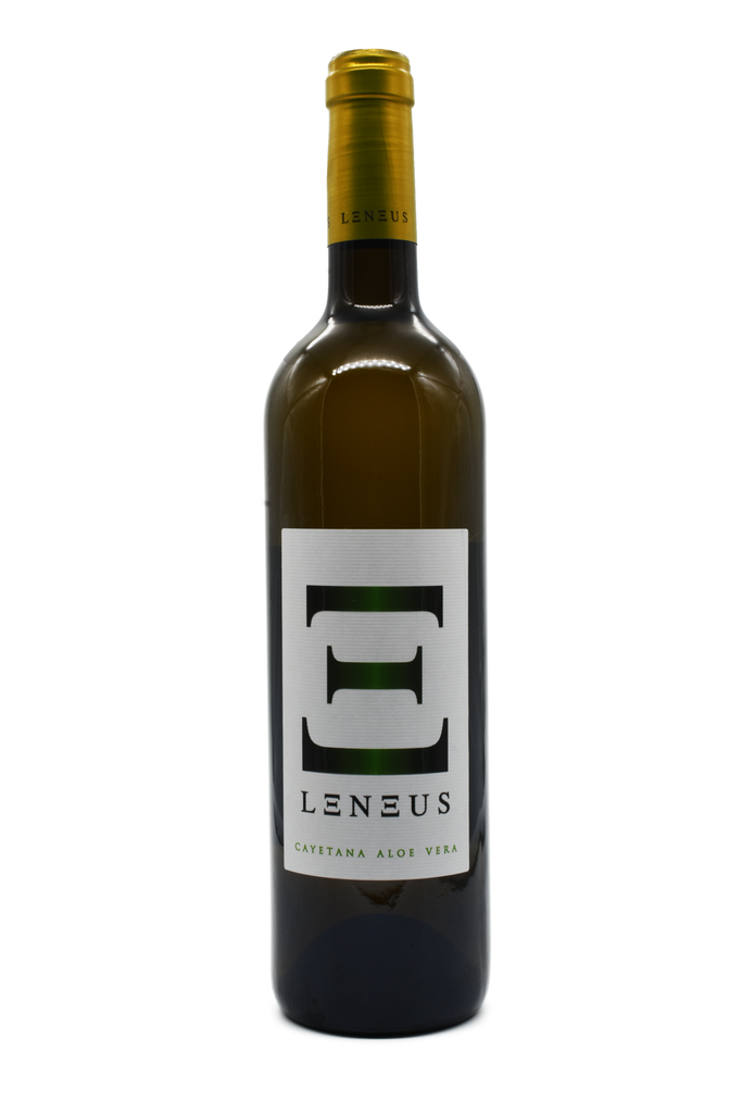 Leneus Cayetana Aloe Vera Organic White Wine Bottle