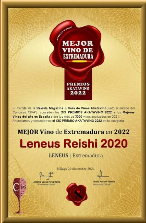 Organic Tempranillo Reishi Red Wine